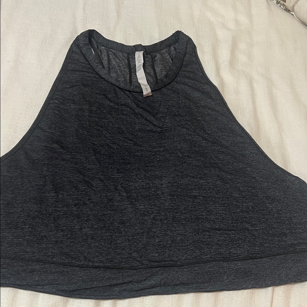 lululemon athletica Charcoal Crop Top
